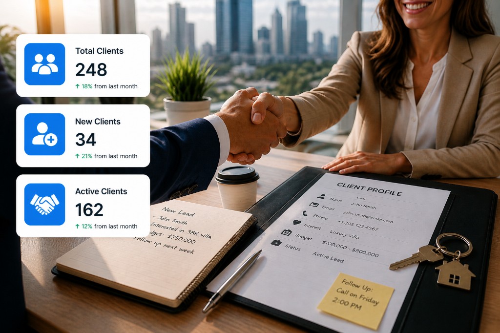 Estactics client management pipeline view