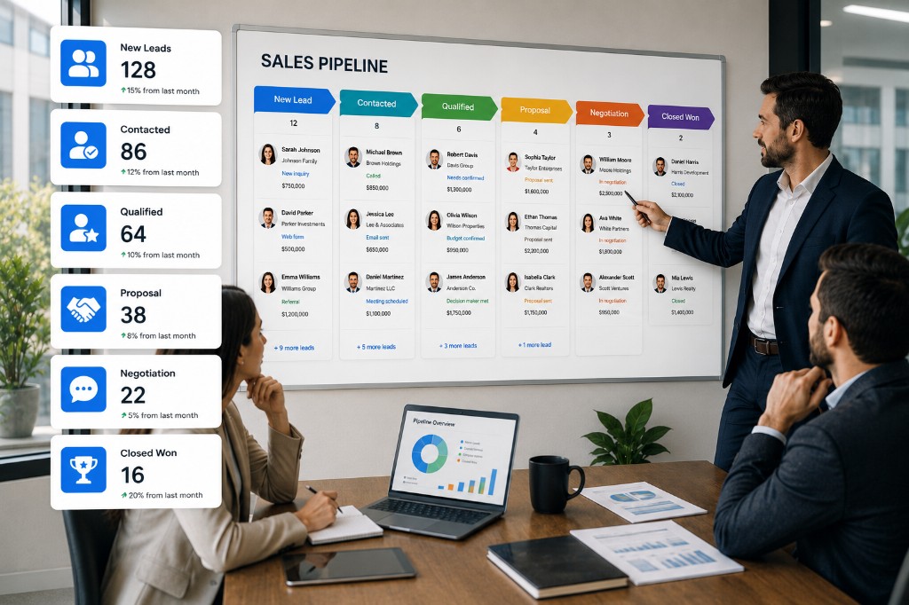 Estactics sales pipeline management